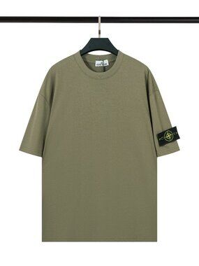 Stone Island Olive Green Short Sleeve Tee